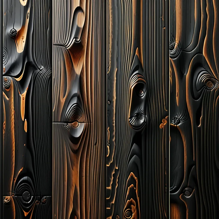 wooden texture black