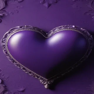 purple hearts wallpaper