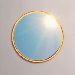 transparent sun
