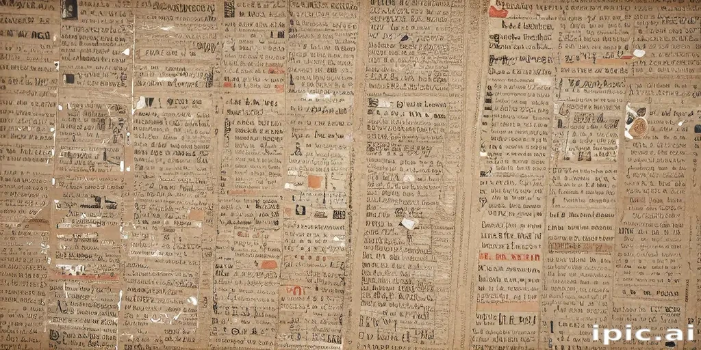 old newspaper background