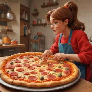 pizza cartoon image
