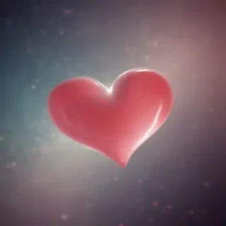 blurred heart