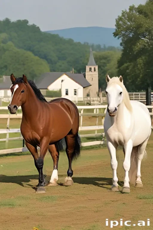 horses cartoon