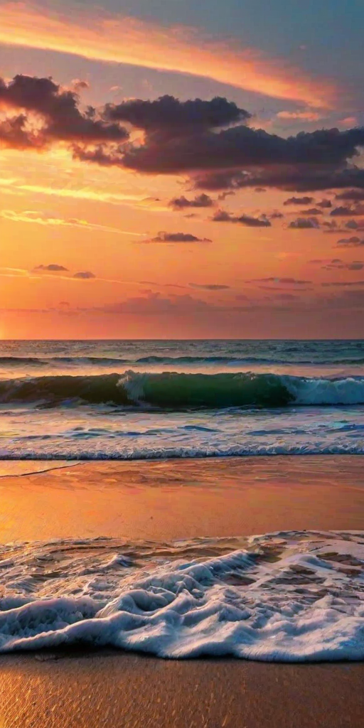 sunset wallpaper beach