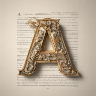 letter a png