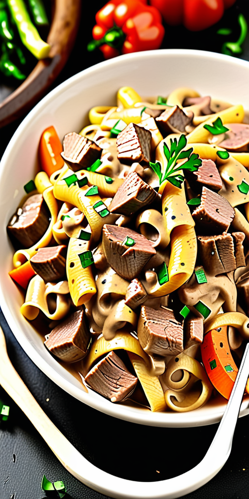 what vegetable to serve with beef stroganoff