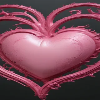 heart png pink