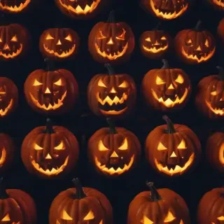 halloween pumpkin background