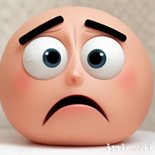 frustrated face
