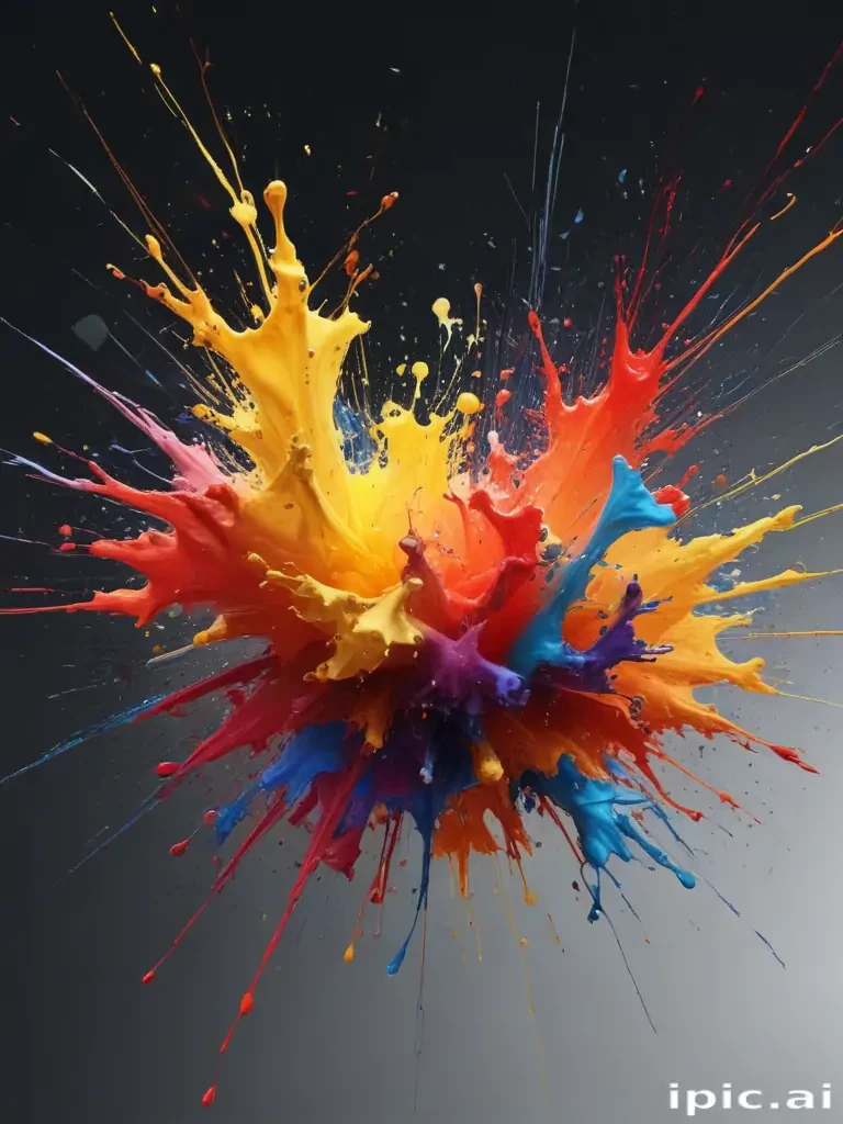 paint splatter transparent