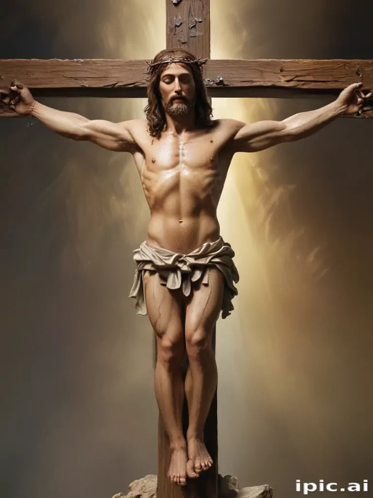 image of jesus on the cross