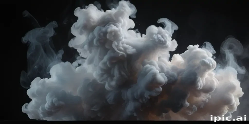 smoke no background