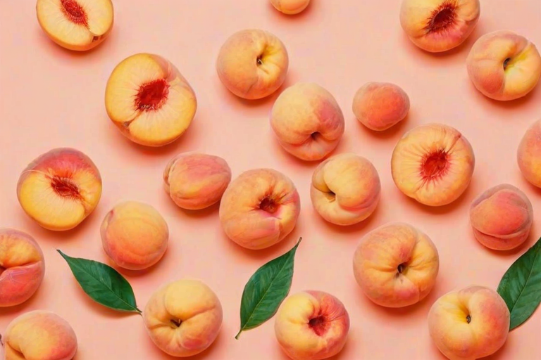 peach background aesthetic