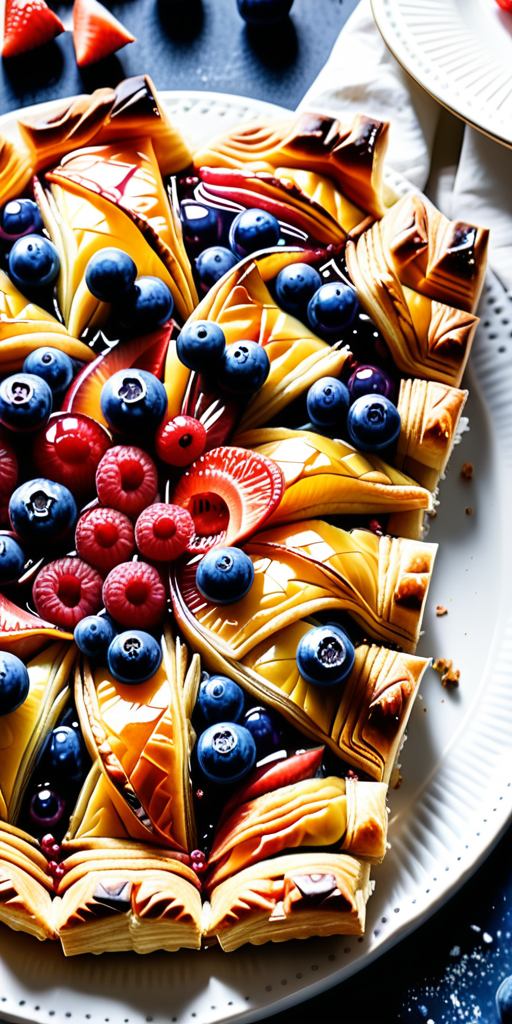 puff pastry upside down tart