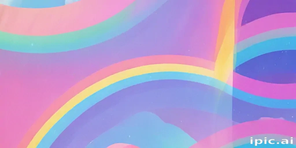 aesthetic rainbow backgrounds