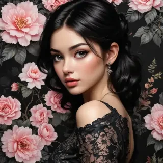 classy girly black wallpaper iphone