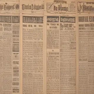 old newspaper background