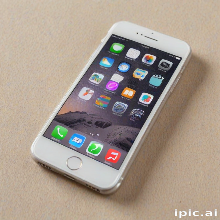 iphone with transparent background