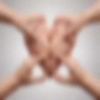 heart hands clipart