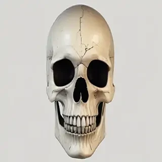 skull face png