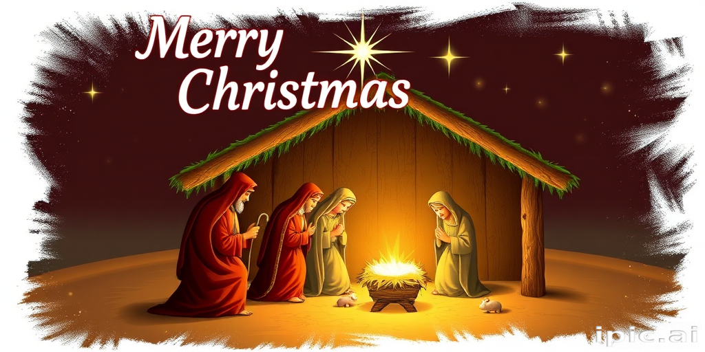 merry christmas nativity images free