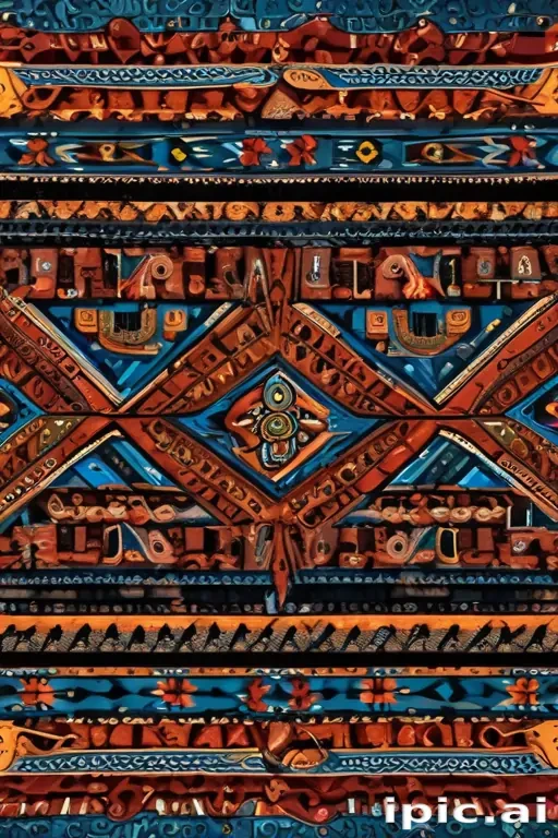 aztec pattern png