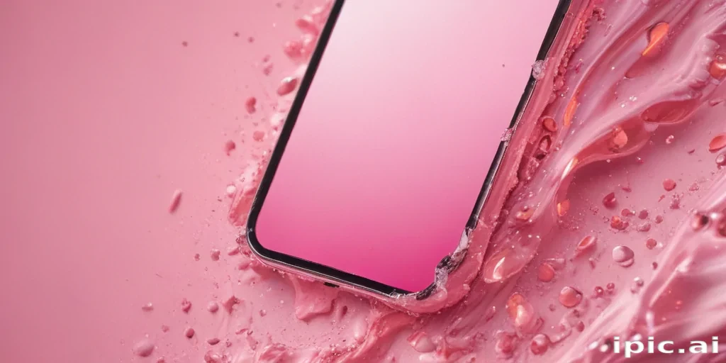 pink phone background