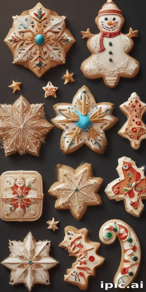 clip art christmas cookies