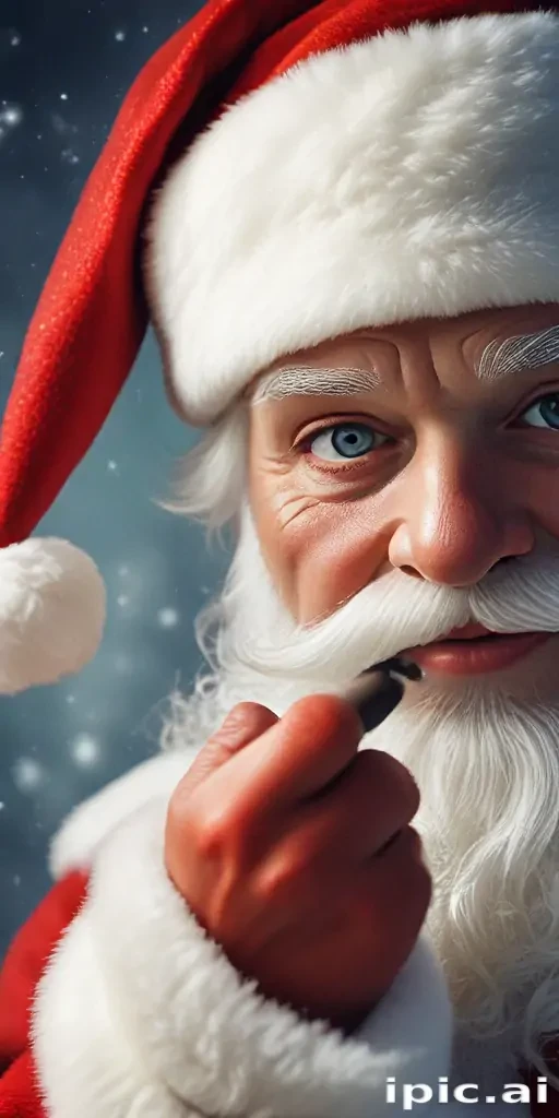 santa claus iphone wallpaper