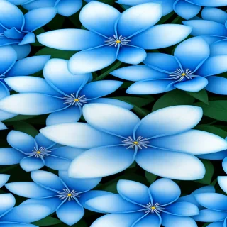blue colour flower wallpaper