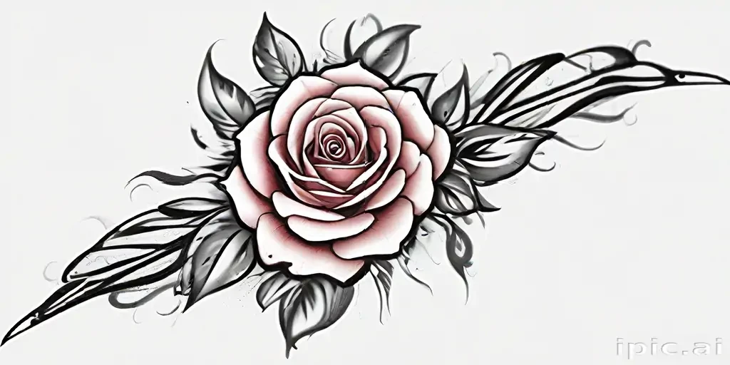 rose tattoo png