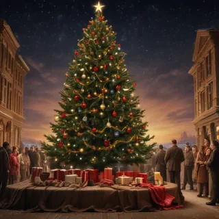 christmas story background