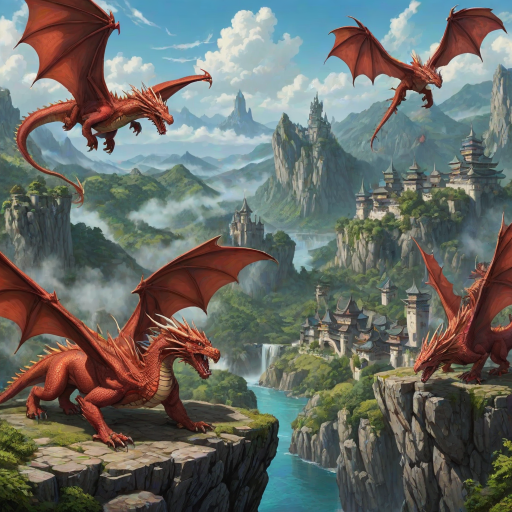 backgrounds of dragons