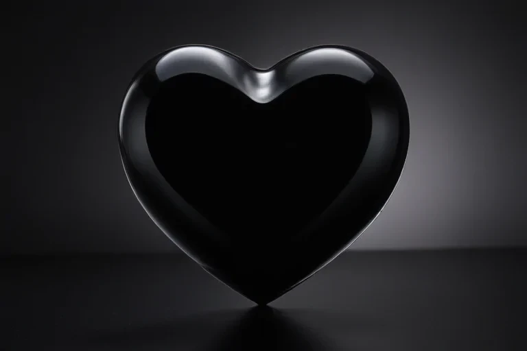 black heart image