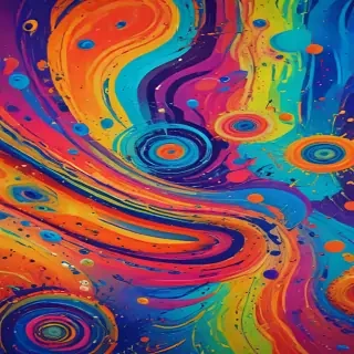 crazy background