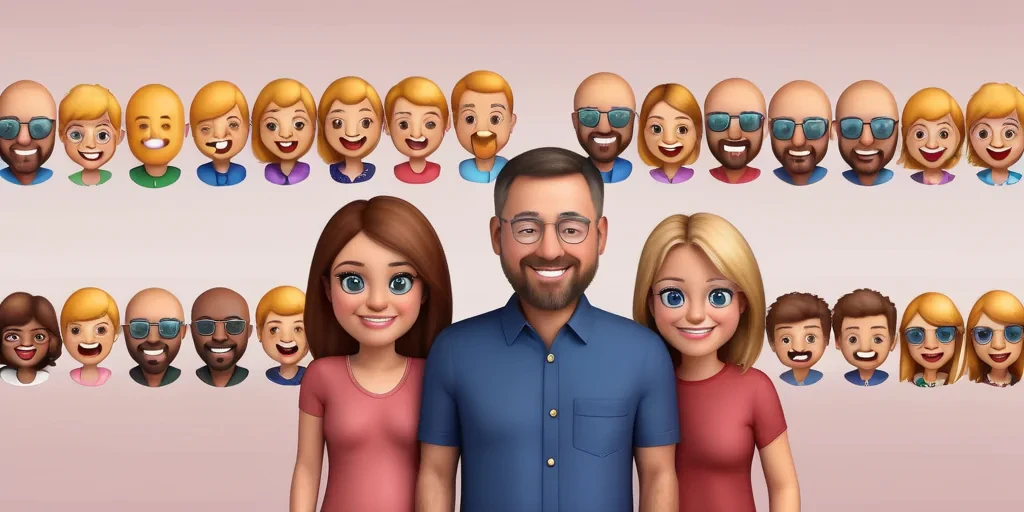 family emojis