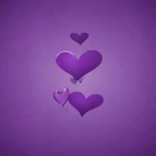 purple hearts wallpaper