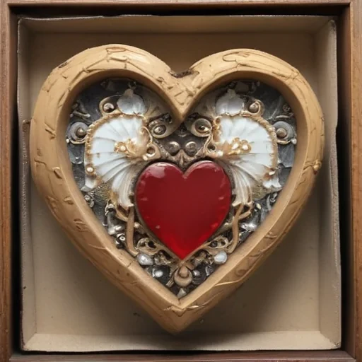 broken heart aesthetic