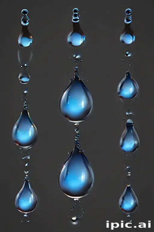 water droplets png transparent