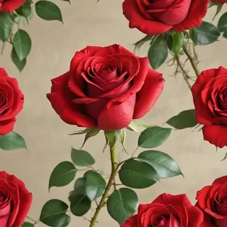 image of a red rose