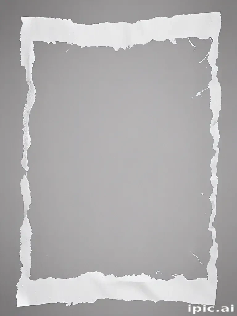 ripped paper transparent