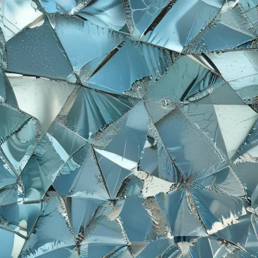 broken glass texture