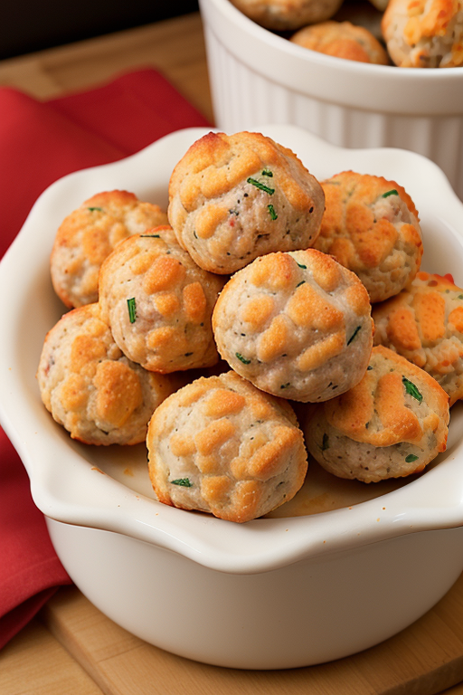 sausage balls with red lobster biscuit mix