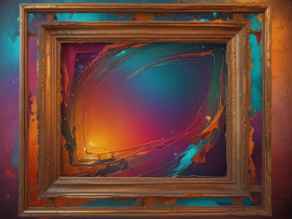 abstract frame