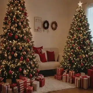 christmas aesthetic background