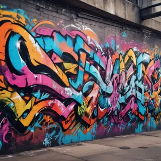 graffiti art background