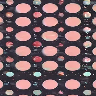polka dots transparent