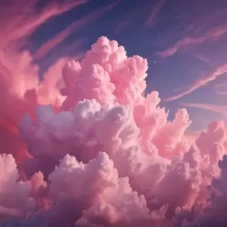 pink cloud wallpaper