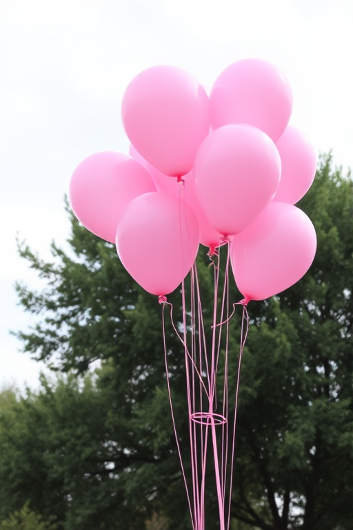 pink balloons png