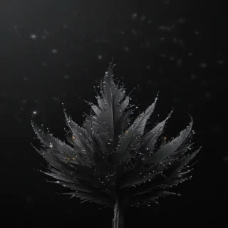 sparkling black background
